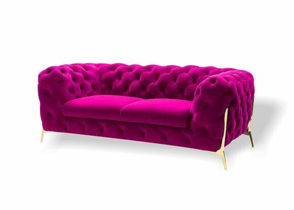 Sofa 2 Sitzer Klassische Chesterfield Sofas Couchen Polster Zweisitzer Sitz