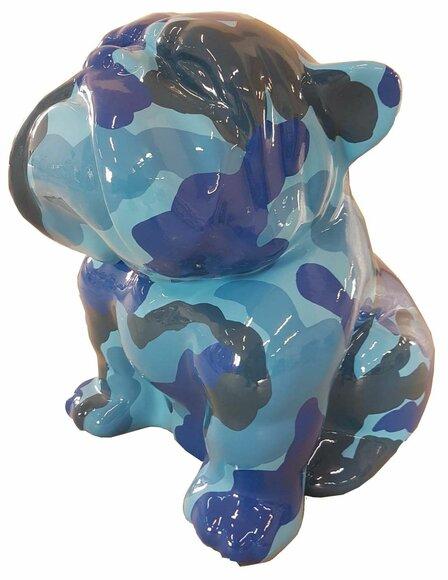 Hund Skulpturen Designer Figur Statue Moderne Figuren Dekoration Garten Skulptur