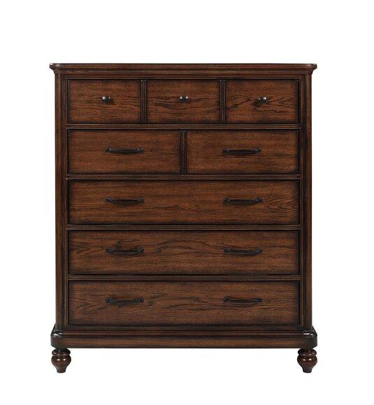 Landhaus Stil Möbel Hoch Kommode Schrank Designer Schränke Braun