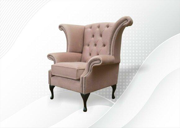 Luxus Design Möbel Esszimmer Sessel Wohnzimmer Lounge Club Relax Sofa Rosa Neu
