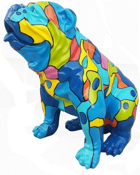 Figur Statue Moderne Figuren Designer Dekoration Hund Garten Skulptur Skulpturen