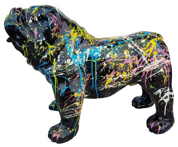 Designer Figur Statue Figuren Hund Garten Dekoration Skulptur Skulpturen Moderne