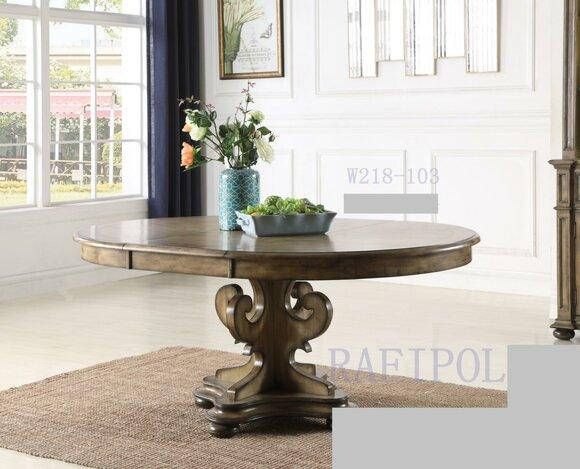 designer esstisch luxus esszimmer tische polster holz Edelstahl tisch Rund