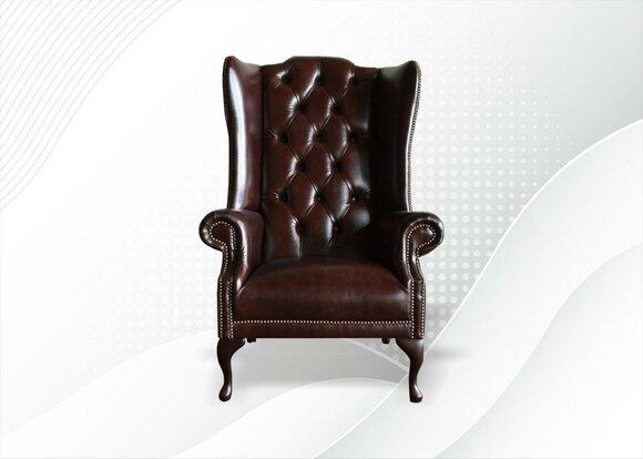 Chesterfield Ohrensessel Polstersofas Antik Stil Sessel Stuhl Klassische Möbel