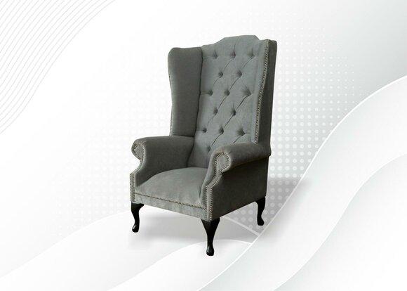 Polstersofas Chesterfield Ohrensessel Klassische Stuhl der Premium Klasse Neu