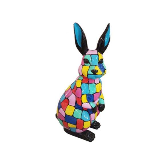 Hase Abstrakte Figur Dekoration Statuen Skulptur Garten Deko Figuren