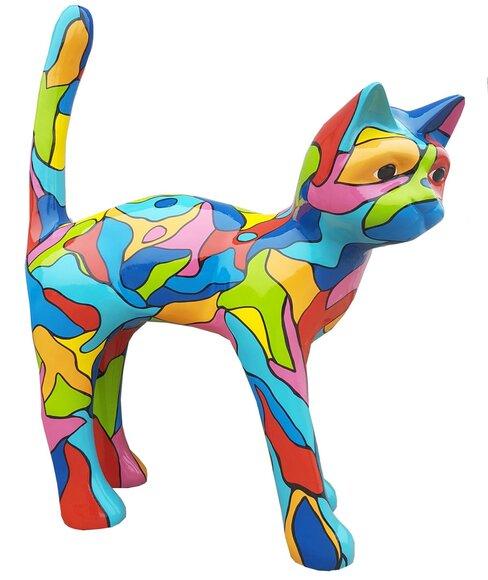 Designer Abstrakte Figur Moderne Figuren Dekoration Katze Skulpturen Neu Dekoration Perfekt