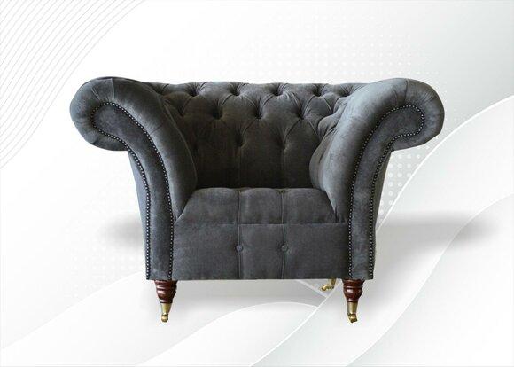 Luxus Design Möbel Esszimmer Sessel Wohnzimmer Lounge Club Relax