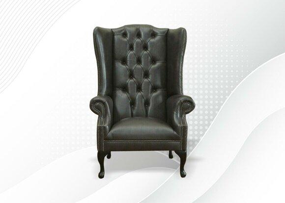 Fernseh Chesterfield Sessel Couch 1 Sitzer Sofa Textil Stoff Couchen Polster Neu