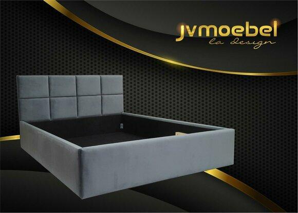 Design Leder Bett Hotel Betten Samt Polster Schlafzimmer 160x200 Bettgestell Neu