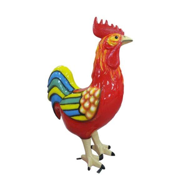 Huhn Lebensgroße Figur Dekoration Statuen Skulptur Garten Deko Figuren