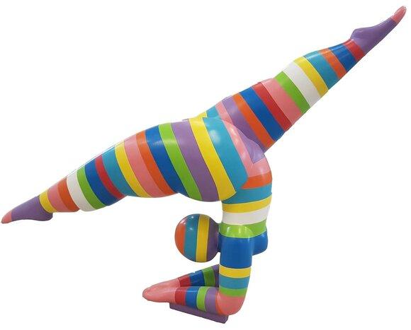 Design Figuren Gute Skulpturen Moderne Abstrakte Skulptur Frau Akrobatin Neu Dekoration