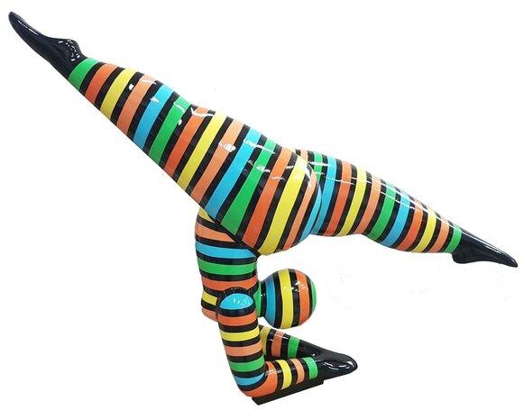 Neu Design Figuren Skulpturen Moderne Gute Abstrakte Skulptur Frau Akrobatin Dekoration
