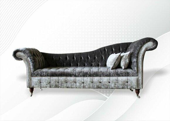 Chesterfield Chaise Lounge Wohnzimmer Modern Couchen Sofa Luxus