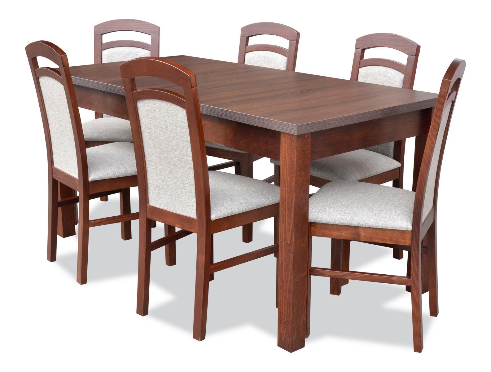 Komplett Set Esstisch + 6 Stühle Esszimmer Garnitur Ess Gruppe Tisch Tische 7tlg