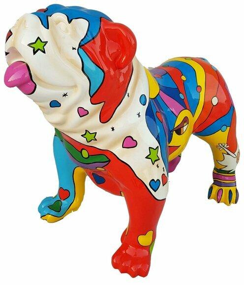 Designer Figur Moderne Figuren Statue Dekoration Hund Garten Skulptur Skulpturen