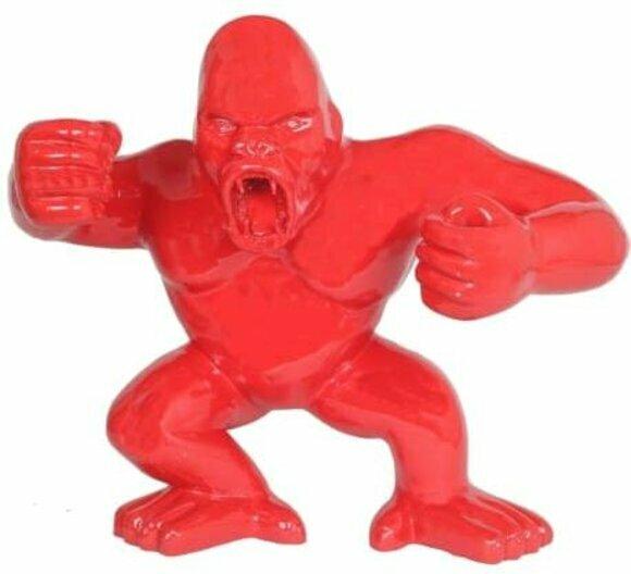 Abstrakte Dekoration Gartenfigur Deko Bunt Gorilla Statue Bemalte Statuen