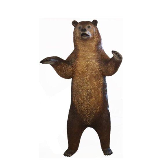 Gute Bär Lebensgroße 240cm Figur Dekoration Statuen Skulptur Garten