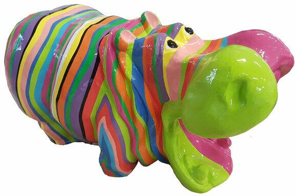 Designer Abstrakte Figur Moderne Dekoration Figuren Nilpferd Garten Skulpturen