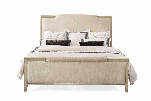 Polster Design Luxus Bett Stoff Betten Leder Modernes Schlafzimmer 223 x 192cm
