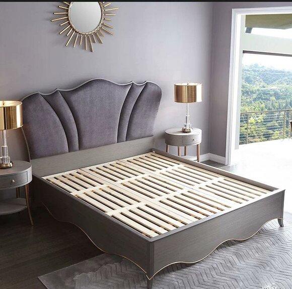 Design Textil Bett Luxus Polster Betten Doppel Modernes Ehe 180x200