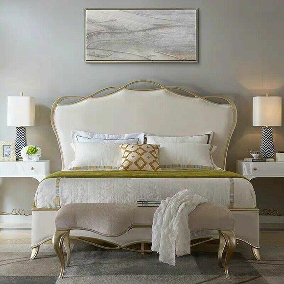 Designerbett Polsterbett Ehebett Lederbett Doppelbett Bett Textil Betten