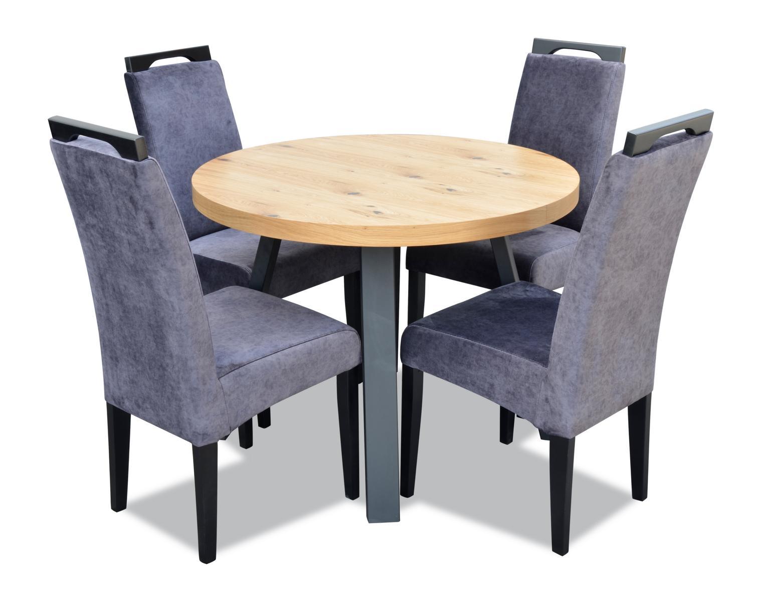 Esstisch 4 x Stühle Esszimmer Set Essgruppe Moderne Stuhl Tisch Tische 5tlg.