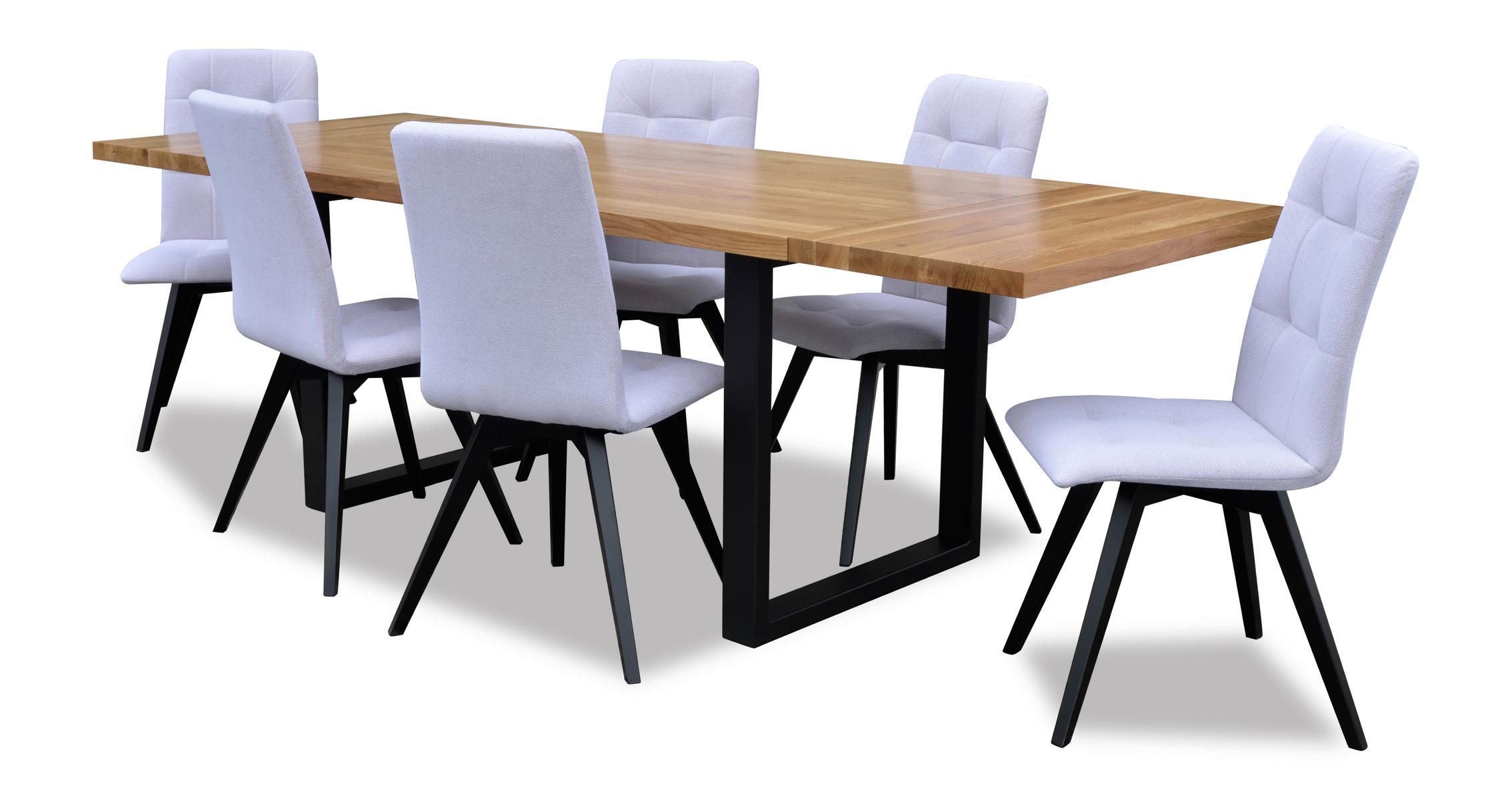 Komplett Set Esstisch + 6 Stühle Esszimmer Set Ess Gruppe Holz Tisch Tische 7tlg