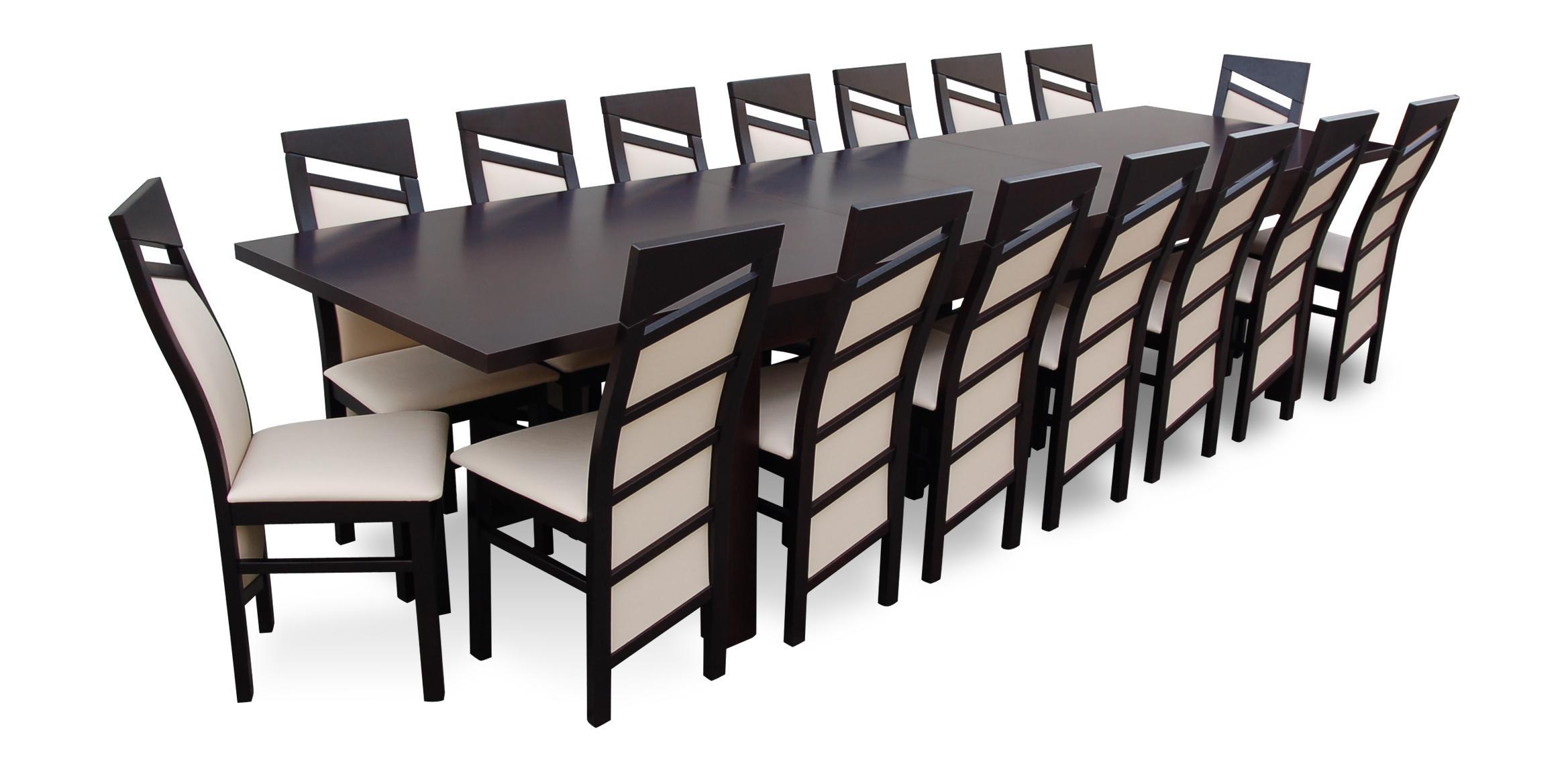 Klassische Designer Esszimmer Möbel Garnitur Lehnstuhl Tisch Gruppe 17tlg.Set