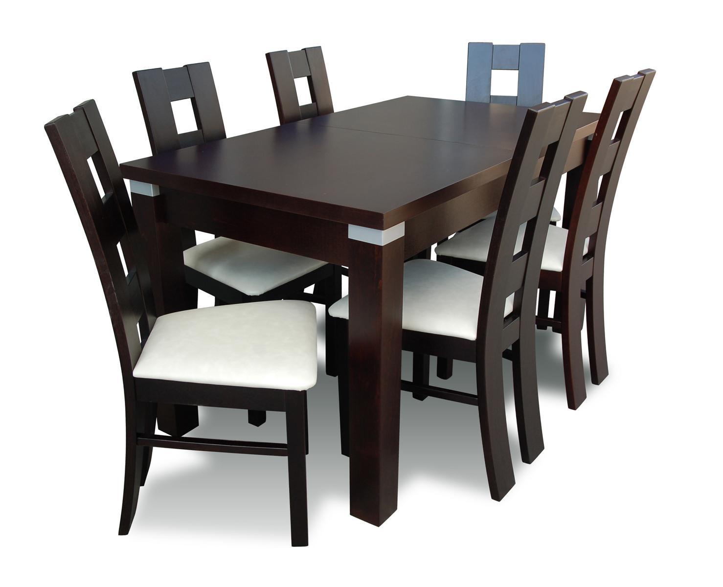 Essgarnitur Esstisch 6 x Stuhl Set Set Garnitur Tisch Essgruppe 7tlg. Tische Neu