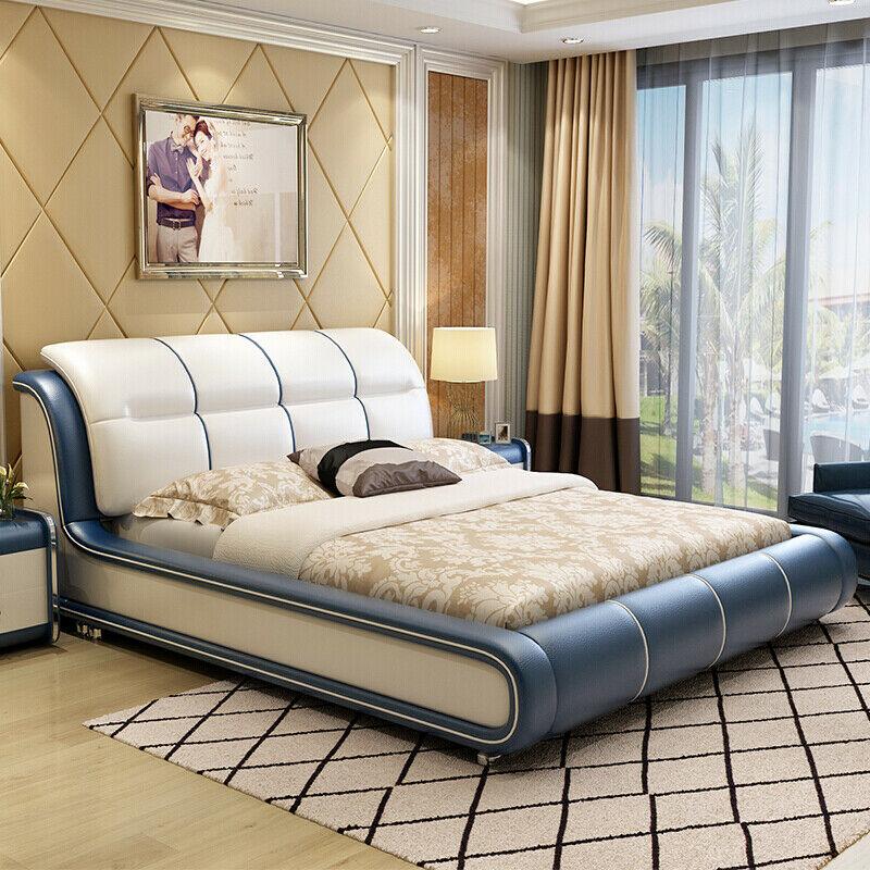 Design Bett Stoff Möbel Hotel Grüne Betten Schlafzimmer Luxus Boxspring