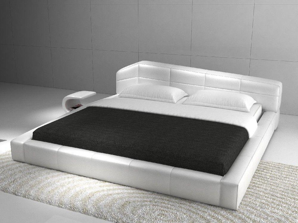Modernes Hotel Gestell Schlaf Zimmer Luxus Leder Design Bett Doppel