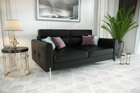 Sofas Couches Elegantes Design Luxus Samt Stoff Sofa Couch Polsterung 2 Sitzer