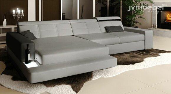 Design Ecksofa L form Couch Polster Textil Sofas Luxus Wohnzimmer Sofa Sitzer