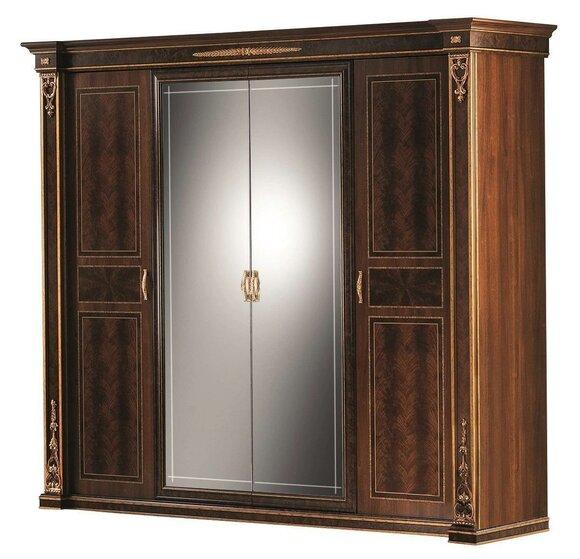 Kleiderschrank Schlafzimmer Holz Schrank Modern Stil Schränke Luxus Klassisch