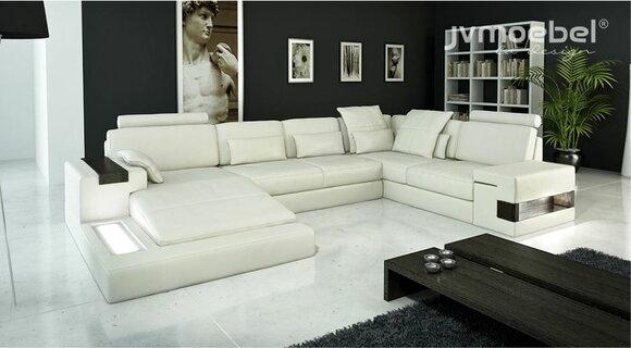 Ecksofa Wohnlandschaft U Form Sofa Eckcouch Couch Design Polster Neu