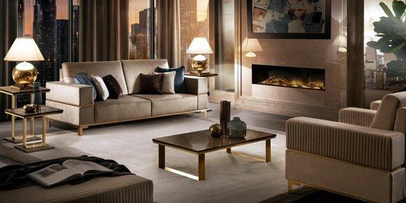 Klassische Designer Couch Sitz Polster 3+1 Sitzer Garnitur Sofa Samt Luxus Sofas