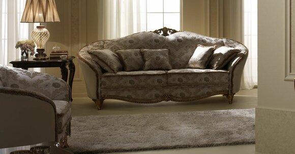 Sofagarnitur 3+1 Sitzer Klassischer Wohnlandschaft Sofas Couchen Polster Sofa