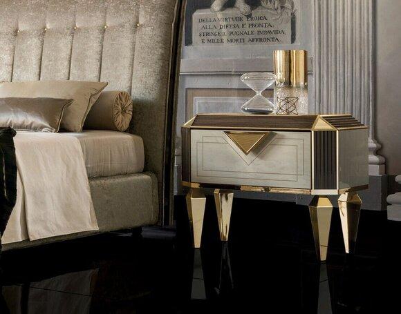 Design Nacht Tisch Original Tische Konsole Beistell Schlaf Zimmer Luxus Konsolen