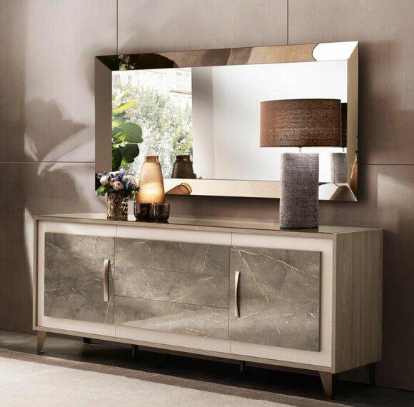 arredoclassic Kommode Anrichte Side Low Board Schrank Wohn Zimmer Regal Luxus