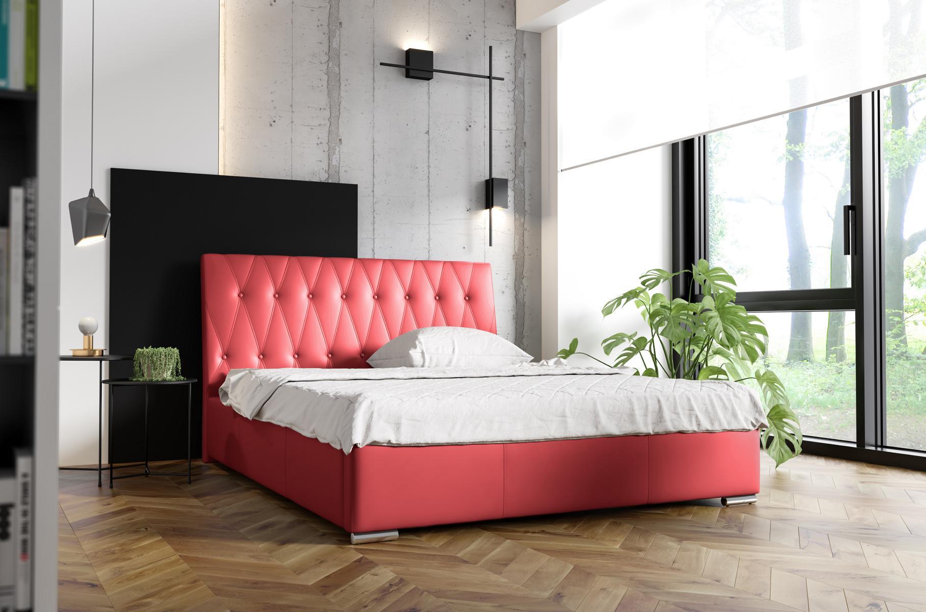 Doppelbett Bettrahmen Ehebett Bettgestell Bett Polsterbett Betten Polyester Neu