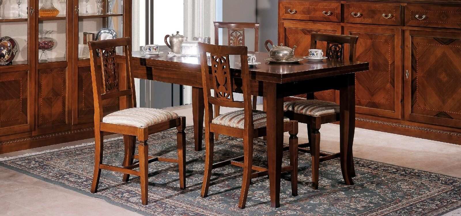 Design Möbel Einrichtung Tische Massivholz Tisch Neu Luxus Esstisch Italienische