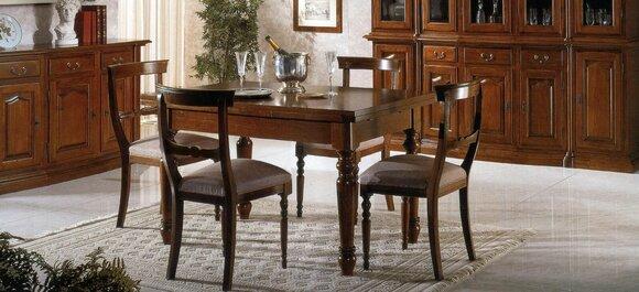 Esstisch Tisch Möbel Einrichtung Tische Italienische Möbel Massiv Holz Esszimmer