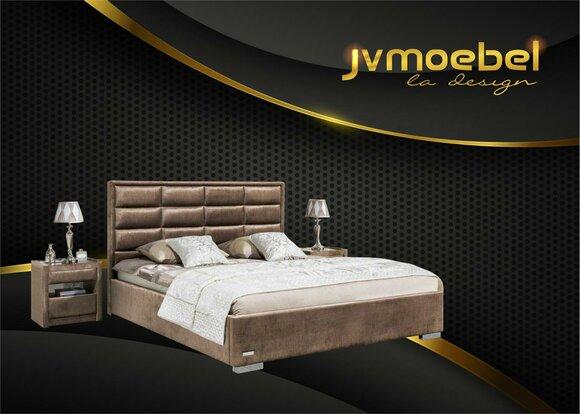 Bett Textil Schlafzimmer Design Möbel Moderne Luxus Betten Polster Gestell Neu