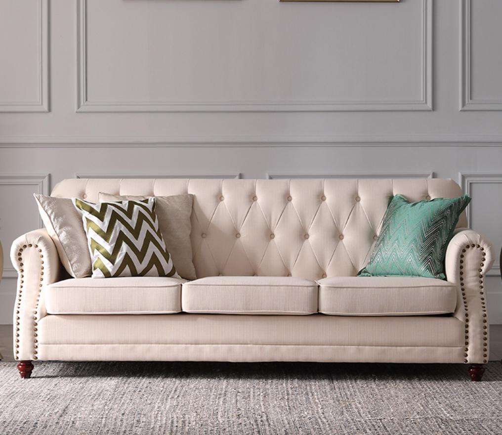 Chesterfield Sofa 3 Sitzer Wohnlandschaft Relax Sitz Design Couch Lounge Sofas