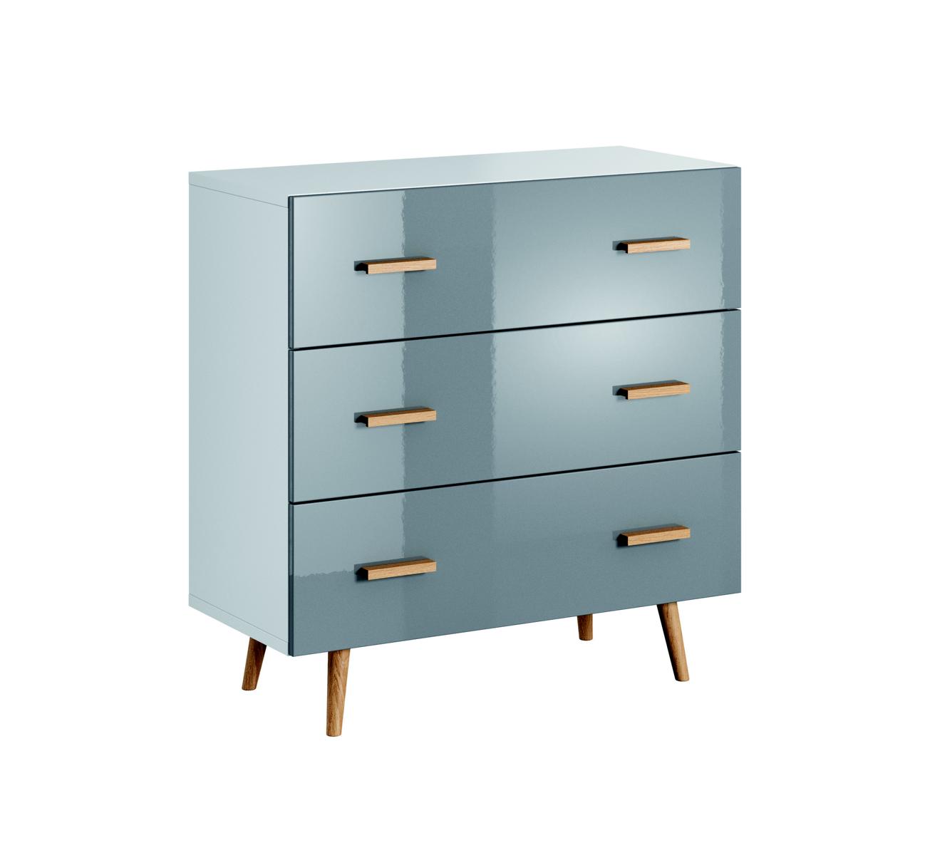 Design Kommode Holz Schrank Hochschrank Anrichte Schubladen Schränke Kommoden