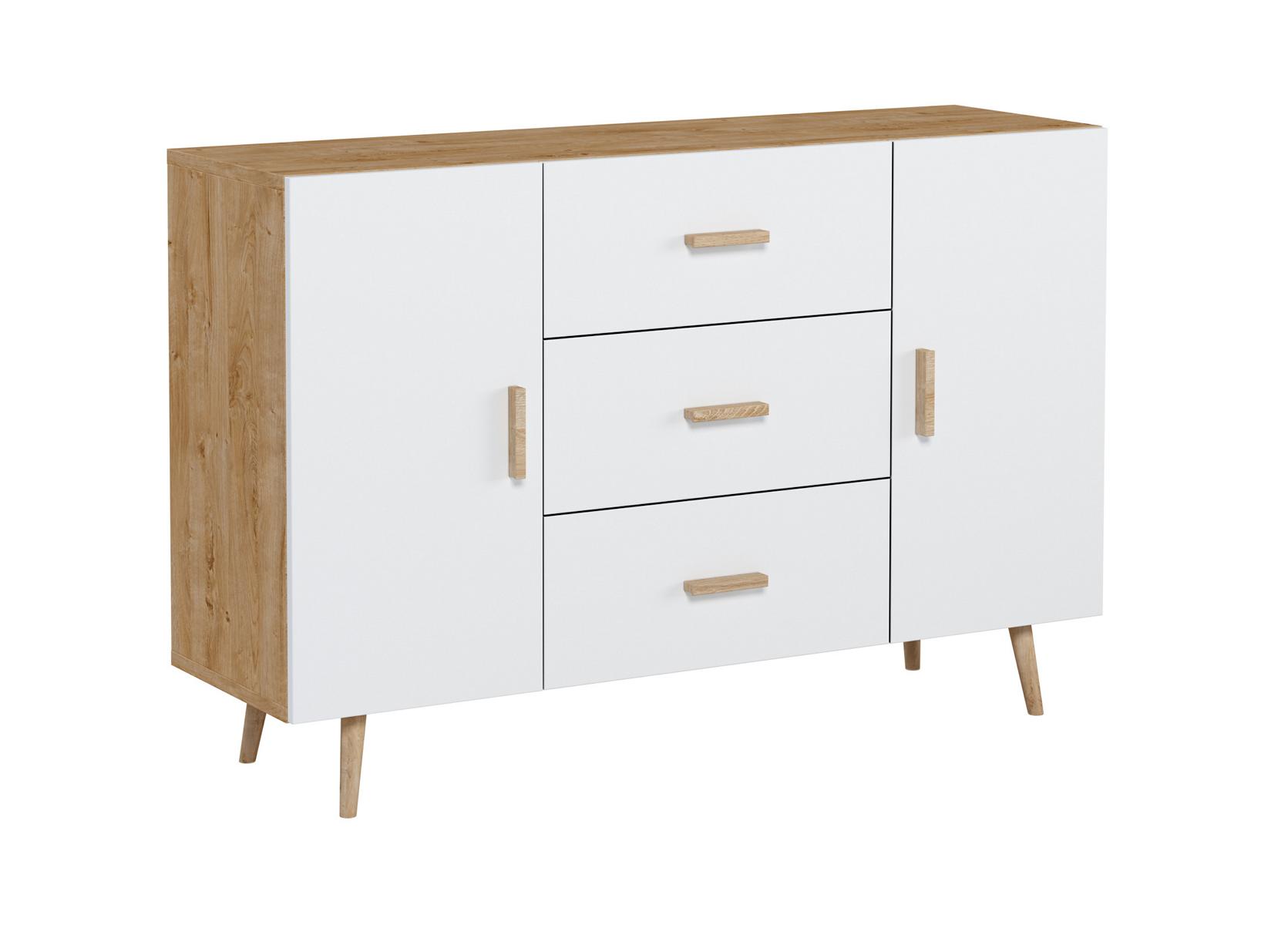 Kommode Regal 140cm Schränke Regale Aufbewahrung Hochglanz Neu Kommode Sideboard