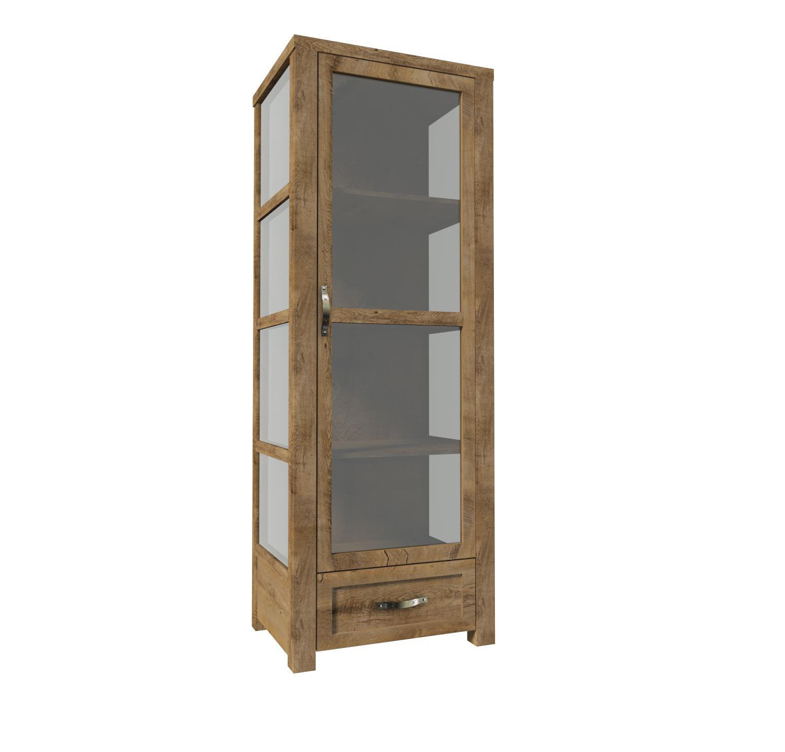 Schrank Esszimmerschrank Glas Schrank Möbel Regal Vitrine Vitrinen Holz Landhaus