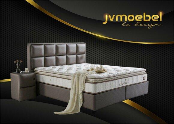 Bett Leder Schlafzimmer Möbel Luxus Moderne Betten Chesterfield Boxspring Neu