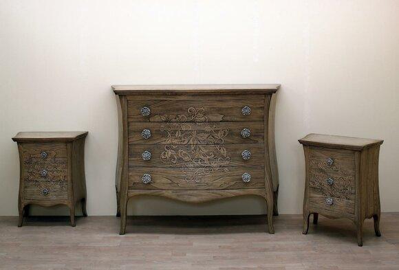 Kommoden Holz Schränke Anrichte Möbel Luxus Kommode Sideboard Schrank Italien